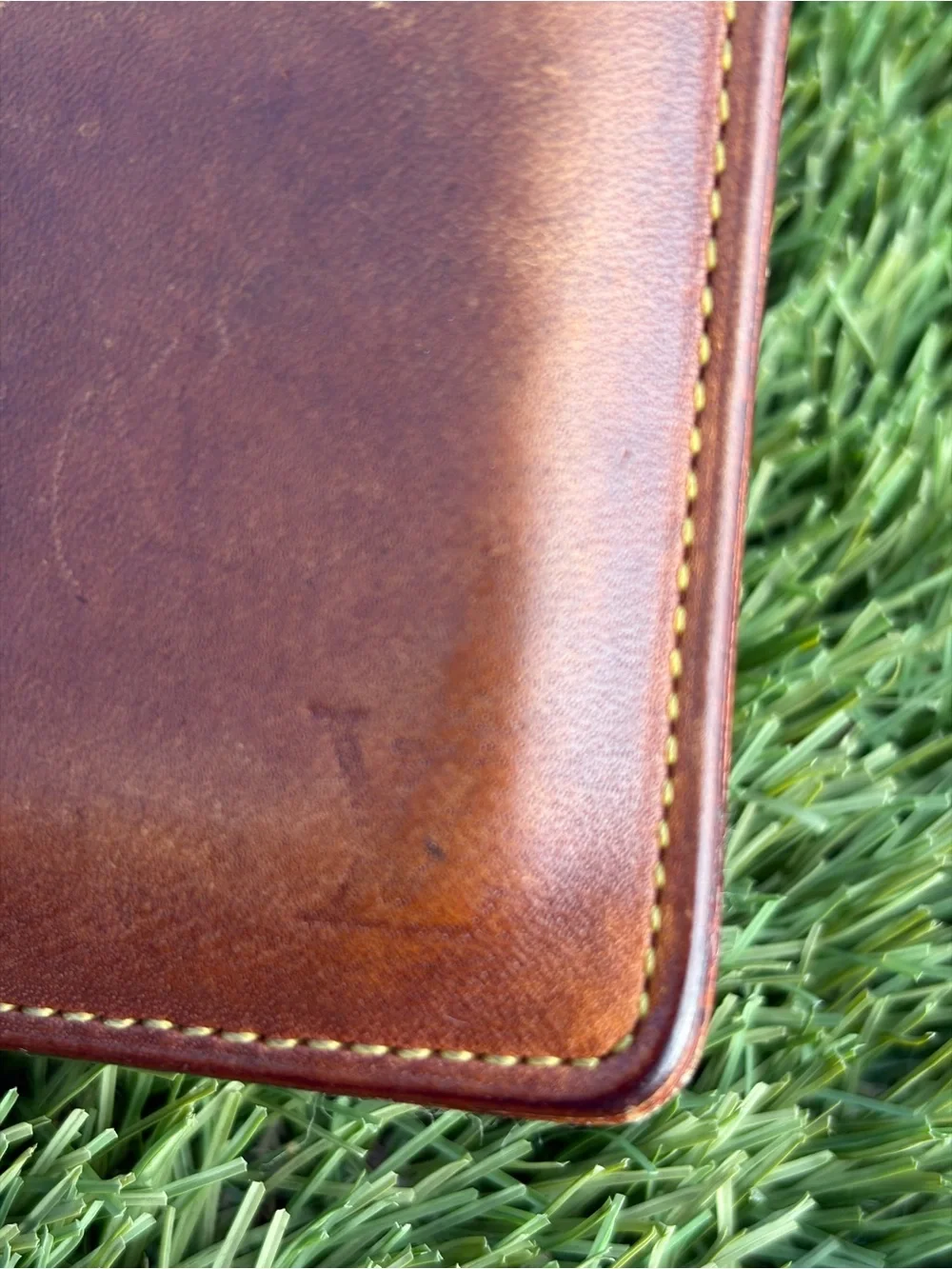 Louis Vuitton Smooth Leather Wallet Authentic 2003 Date-code France